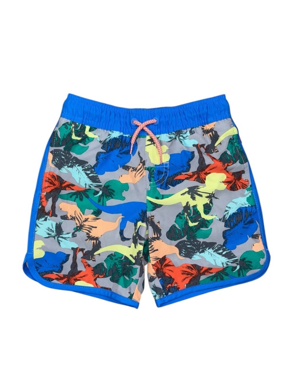 Like New Dinosaur Swim Trunks XS 4-5 Wonder Nation